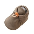 thumbnail image 2 of Walking Shoes for Infant Soft Sole Anti-Slip Design First Steps Indoor Outdoor Artificial Leather Upper Comfort Safety, 2 of 6