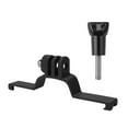 thumbnail image 1 of Drone Expansion Mounting Bracket for Insta360 GO3/3S Cameras, Horizontal & Vertical Adapter Motion Frame, Lightweight Plastic, Black, 1 of 8