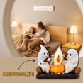 thumbnail image 4 of 2024 Ghost Campfire Flickering Nightlight, Halloween Night Lights Plug into Wall, 3D Spooky Fire Marshmallow Night Light, Ghost Pumpkin Night Light Dusk Funny Halloween Room Decorations (B-1PC), 4 of 6