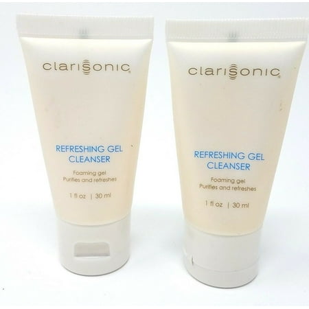 Clarisonic Refreshing Gel Cleanser Travel Size 1 oz Pack of 2