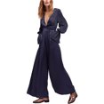 thumbnail image 1 of Free People Combinaison en Tissu Mixte pour Femmes, Bleu, 4, 1 of 1