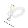 thumbnail image 2 of BRIGHTFUFU 2Pcs Drainage Pipe White PVC Flexible Tube For Homeowners And Outdoor Use, 2 of 8