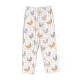 thumbnail image 4 of Daiia Funny Chicken Women's Sleep Pant with Pockets and Drawstring,Pajama Pants-XX-Large, 4 of 9