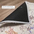 thumbnail image 6 of Addison Rugs Dream Shag Premium Machine Washable Transitional Coral Spice Rectangle Rug, 8' x 10', 6 of 8