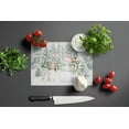 thumbnail image 3 of Sheltie/Shetland Sheepdog Sable with Christmas Presents Glass Cutting Board Large 12 in x 15 in, 3 of 3