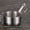 Silver 80ML, variant on 60/80/100ml Mini Sauce Pan Pot Gravy Stainless Steel Milk Pot Mini Sauce Pan Non Stick Small Saucepan