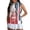 1776-2026 Patriotic Flag, variant on Aplkyhs Women's Golf Sleeveless Shirt Patriotic US Flag Moisture Wicking Golf Sleeveless Shirt for Golf,Tennis,Hiking,Running,Gym Breathable Fabric Soft and Comfortable Quick Dry