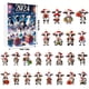 thumbnail image 3 of 2024 Advent Countdown Calendar 24 Day Christmas Advent Calendar Cute Cow Christmas Ornaments Pendant Christmas Cow Figures And Accessories, 3 of 9