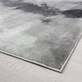 thumbnail image 4 of Contemporary 2x8 Area Rug (2'3'' x 7'3'') Abstract Gray, Cream Indoor Runner Easy to Clean, 4 of 7