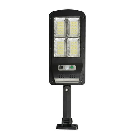 

dvypyn Solar Street Light IP65 Outdoor Solar Powered Street Lights Dusk To Dawning With Motion Sensor LED Floods Light For Parking Lot Drive-way Black
