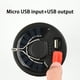 thumbnail image 5 of Luz solar USB para acampar: lámpara colgante para tienda de campaña, para exteriores, ideal para acampar, hacer senderismo, apagones y cargar el teléfono de emergencia., 5 of 7