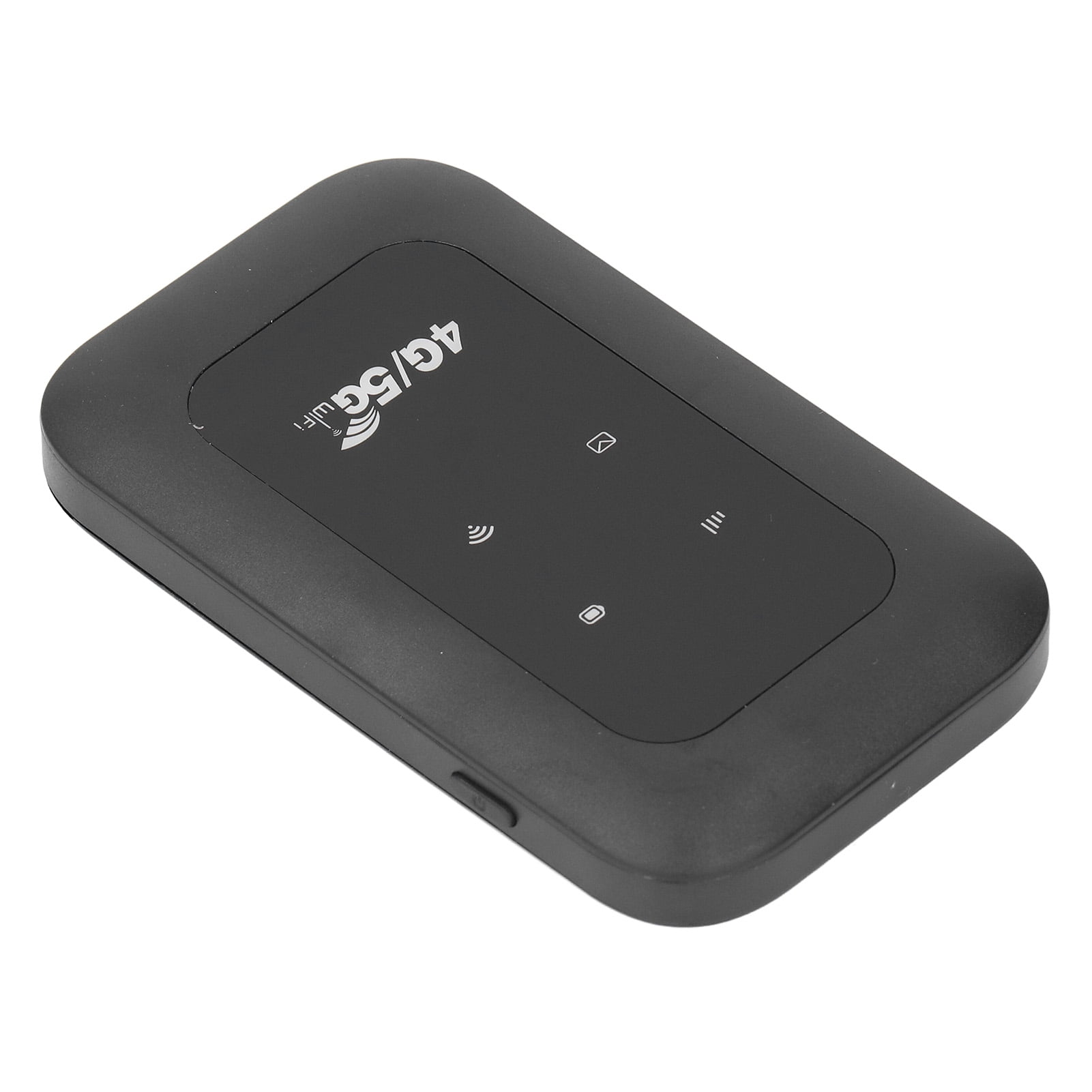 4G Mobile WiFi Hotspot, 3G 4G 4G LTE Mobile Hotspot Built in Firewall LED Smart Screen Display 150Mbps with SIM Card Slot for Asia for Travel