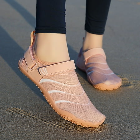 XDDST Womens Flats Comfortable Dressy Suxi Shoes Women s Breathable Swimming and Diving Shoes Wading Five Finger Jumping Rope Shoes Quick Drying Beach Shoes Couple Style