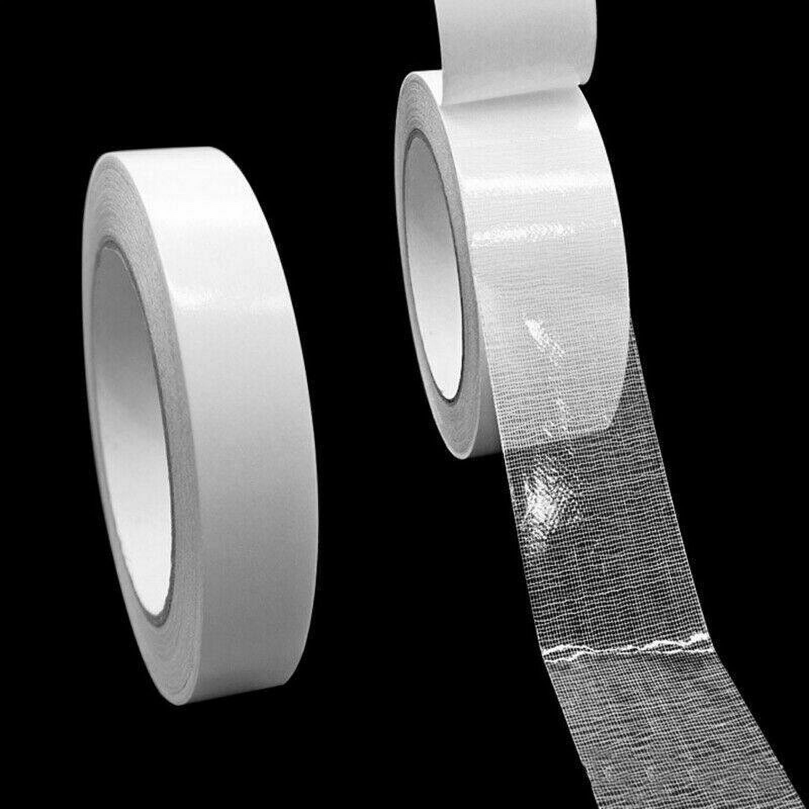 PARTYKINDOM Double Sided Carpet Tape, Heavy Duty Strong Adhensive Rug Underlayment Perfect Holding Gripper for Indoor Outdoor Area Mat/Hardwood Floors/Wall Hanging