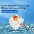 thumbnail image 3 of Walbest Fishing Net Aquarium Fishing Mesh Telescopic Long Handle Flexible Durable Fish Tank Fishing Net, 3 of 10