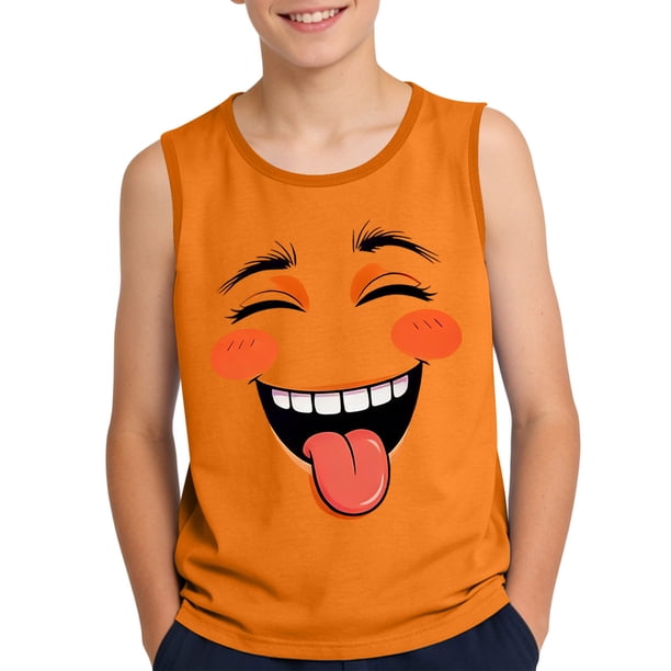 Camisola de Niños Pequeños con Impresión de Gradiente Lindo, Tela Suave sin Mangas para el Uso Casual Y Ocasiones Especiales