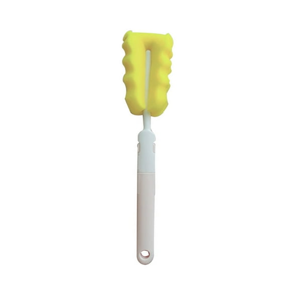 Bottle Dishwashing Foam Sponge Brush Baby Bottle Soft Brush for Coffee Cup Pot Milk Cup Mug Wine Bottle Baby Bottle Kitchen Cleaning (11.6Inch)