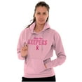 thumbnail image 4 of Breast Cancer These Are Keepers Hoodie Sweatshirt Women Brisco Brands S, 4 of 6