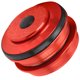 thumbnail image 2 of Juego de dirección de horquilla delantera sin rosca de aleación de aluminio de 44 mm para bicicletas de montaña - Reemplazo de actualización rojo, 2 of 8