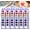 8 Color, variant on Valentine’s Day Mini Watercolor Paint Sets, Heart Shaped Water Color Valentines Set, Washable Mini Water Color Paint with 8/16 colors, Valentines Classroom Gifts Party Favors for Kids(8 Color-24PCS)
