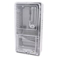 thumbnail image 1 of 6-Way Single-Phase Meter Box Household Transparent Pc Plastic Electric Meter Box A, 1 of 9