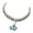 "Lake Blue,L", variant on Dog Collars Pet Rhinestone Necklace Adorable Lightweight Fine Workmanship Smooth Pet Pendant