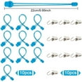 thumbnail image 2 of 10 Set Cross-Stitch Side Clips Blue Adjustable Fabric Fastening Clip Cross Stitch Fabric Holders Accessories Universal Canvas Clips for Cross Stitch Needlework Embroidery, 2 of 9