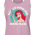 thumbnail image 3 of Disney Princess - Ariel Good For Doing Hair - Women's Racerback Tank Top, 3 of 5