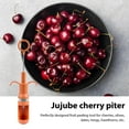thumbnail image 4 of Last Chance 1X Corer,Fruit Corer Orange,Cherry Pitter Tool Portable Olive and Cherry Pitter Remover Multi Function Fruit Corer and Pitter Remover Suitable for Home Kitchen Cherry Jujube and Red Date, 4 of 9