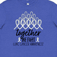 thumbnail image 4 of Inktastic Together, We Fight Lung Cancer Awareness Youth T-Shirt, 4 of 5