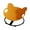 Orange, variante sur Siruishop Chaise Pivotante pour Enfants Jouet Apaisant Siège Rotatif à Charge pour Garçons Filles Enfants Rouge