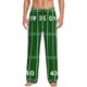 thumbnail image 1 of Balery American Football Field1 Pantalones de pijama para hombre, pijama ultraligero, pantalón de descanso-X-Large, 1 of 6
