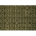 thumbnail image 1 of Ahgly Company Indoor Rectangle Abstract Brown Modern Area Rugs, 8' x 10', 1 of 4