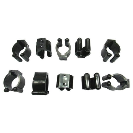 10Pcs Billiard Clips Fishing Rod Storage Clips Pool Snooker Table Rack Clip Locating Clip Holders for Pool Racks Large