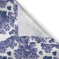 thumbnail image 5 of Ambesonne Traditional Grommet Curtain, Chinese Lotus, 50" x 96", Lilac Purple White, 5 of 6