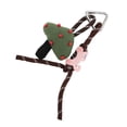 thumbnail image 6 of Unique Bargains 1 Pc Handbag Charm Cute Rope Handbag Accessories Dark Brown Green Black, 6 of 6