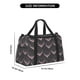 thumbnail image 3 of Fotbe pink hearts Bolsa de Viaje con Estampado, Bolsa de Fin de Semana para Mujer con Compartimento para Zapatos, Bolsa de Gimnasio con Bolsillo Húmedo, 3 of 7