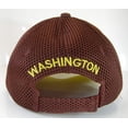 thumbnail image 2 of Washington Solid Front Air Mesh Back Adjustable Baseball Cap (Gold/Burgundy), 2 of 2