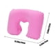 thumbnail image 3 of pstuiky Cómoda almohada cervical de viaje de PVC con forma de U para uso en aviación exteriores y hogar. Almohada inflable portátil de apoyo cervical con funda de terciopelo suave., 3 of 6