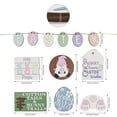 thumbnail image 3 of PRETXORVE Large Tray Set 12 Pieces Decorative Easter Home (Flat) Decorative Tray Stackable Set, 3 of 6