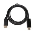 thumbnail image 4 of Kuymtek Cable adaptador convertidor de video 1080P macho DisplayPort macho a HDMI de 1,8 m Kuymtek Componentes de la computadora, 4 of 6