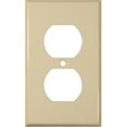 thumbnail image 1 of Morris Products 83213 Plaques Murales en Acier Inoxydable 1 Gang Duplex Réceptacle Ivoire, 1 of 1