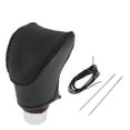 thumbnail image 1 of Cubierta de pomo de cambio de marcha antideslizante Unique Bargains para Kia Soul 20-23, protector de manija de cambio negro de cuero sintético, 1 of 6
