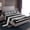 White Black Gray, variant on Homewish Painting Graffiti Twin Sheet Sets,Minimalist Stripes Lines Twin Fitted Sheet,Pink White Flat Sheet For Girl Boys,Super Cozy Room Decor,3pcs