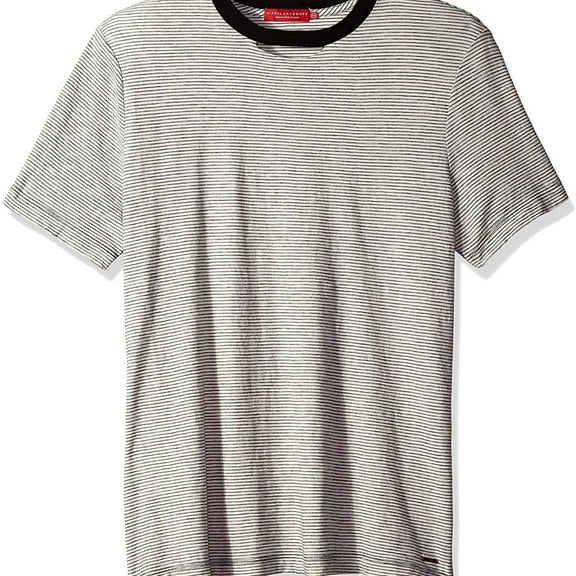 n:philanthropy Mens Liam Basic T-Shirt, White, Small