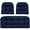 Navy, variant on Eurhowing U-Shaped Tufted Cushion Set 3-Piece, Waterproof Wicker Rattan Sofa Cushion, High Resilience Foam Outdoor Patio Furniture Cushion for Settee, Chair, Bench, Gray