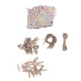 thumbnail image 2 of 20 piezas de acero inoxidable, conector de colmena, sujetador de soporte de alambre curvo para herramientas de colmena de madera, 2 of 14