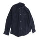 thumbnail image 4 of Camisas de manga larga para hombre, cuello vuelto con botones, blusa informal que mantiene el calor para otoño invierno, azul oscuro 3XL, 4 of 14
