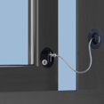 thumbnail image 4 of 1 paquete de cerraduras para puertas de refrigerador, cerradura para cajón de archivos, cerradura para puerta de congelador y cerradura de gabinete de seguridad para niños de color negro, 4 of 4