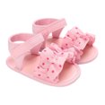 thumbnail image 2 of Kmbangi Baby Girls Summer Sandals, Soft Sole Non-Slip Flats with Ruffle, 2 of 10